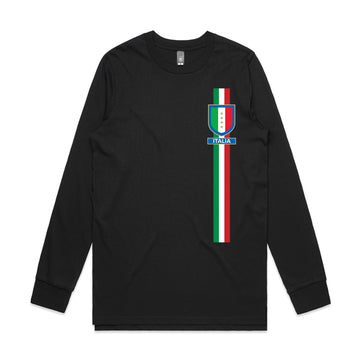 Italia Tricolore LS Tee